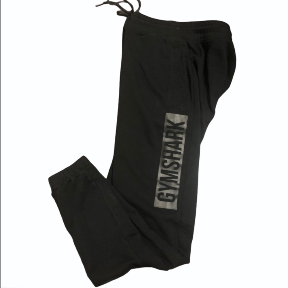 Gymshark Men’s Black Jogger Sweatpants S